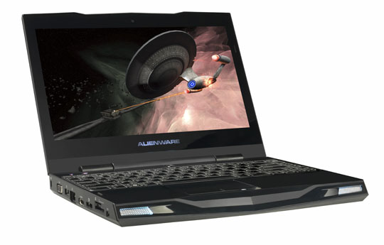 Alienware M11x front angle low
