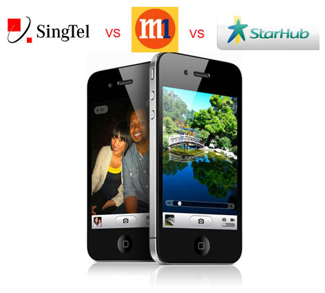 iPhone 4 Price Plan Comparison Chart for Singtel, Starhub and M1 ...