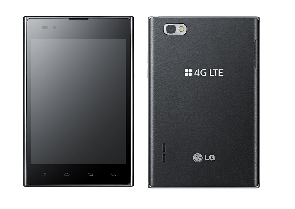 LG Optimus Vu_front_back