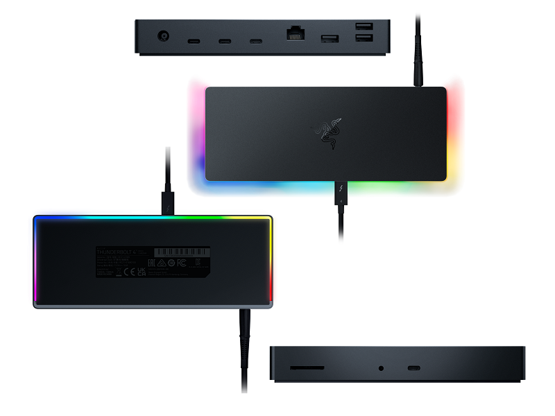 値下げしました！Razer 厳しい Thunderbolt™ 4 Dock Chroma